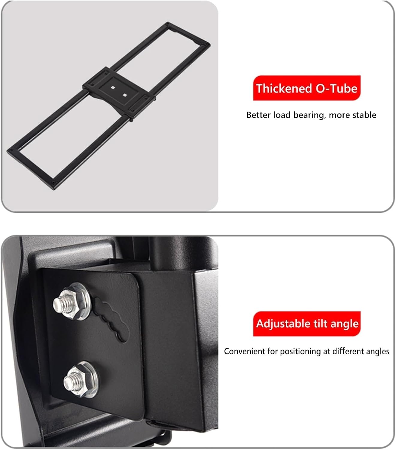 Monitor Mount,tv Wall Mount, Adjustable Height Ceiling TV Mount, Full Motion TV Ceiling Mount, for 45-80 Inch TV Swivel and Tilting Bracket, Metal Expansion Scr(One Colo