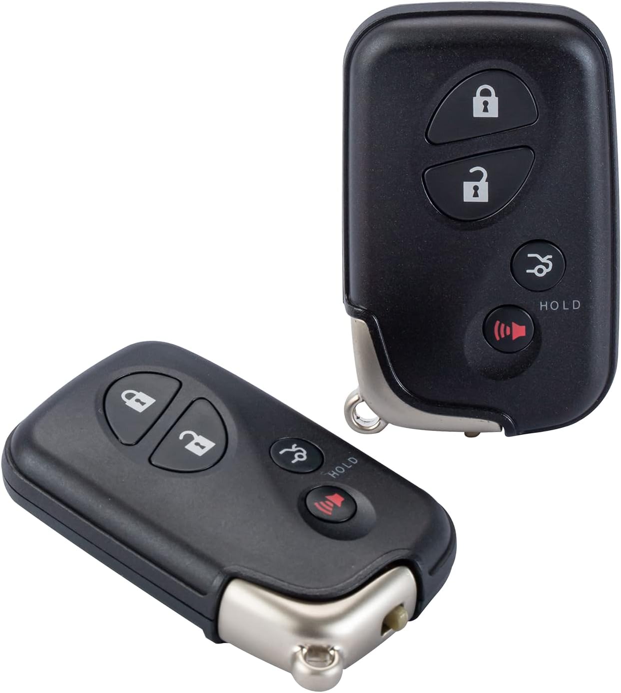 Smart car Key fob Replacement for ES is GS LS 2009-2012 Keyless Fob with FCC ID: HYQ14AAB 3370 Board by NorthAmerica Remote (Pair)