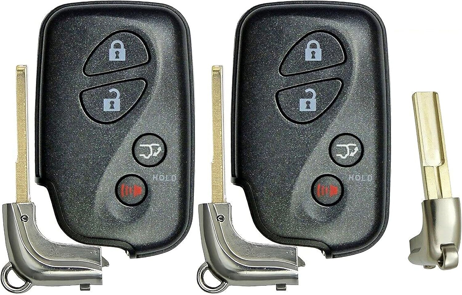 2X New Replacement Proximity Key Fob Remote Compatible with & Fit for Lexus (Read Description) - MPN HYQ14AEM-N-03