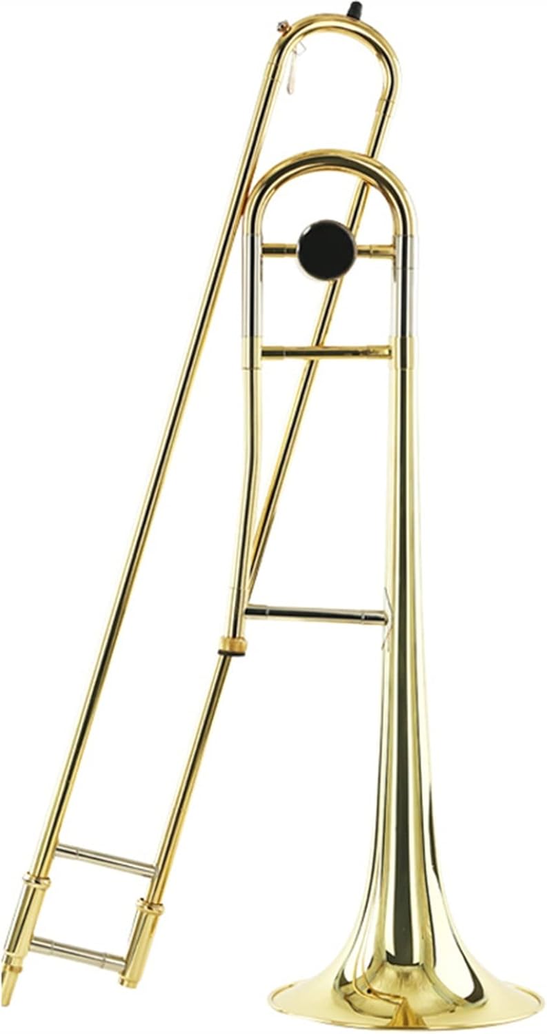 TSTS B Flat Tenor Trombone Brass Pull Tube Suitable for Adult Professional Bands Beginner Trombone