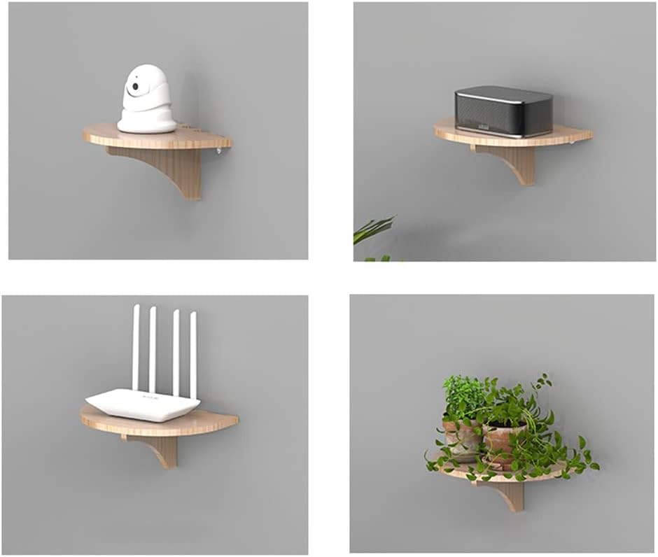 Cable Box Shelf, Single Floating DVD DVR Shelf, Floating Wall Mount Shelf, Wall Mount Shelves (Color : A)