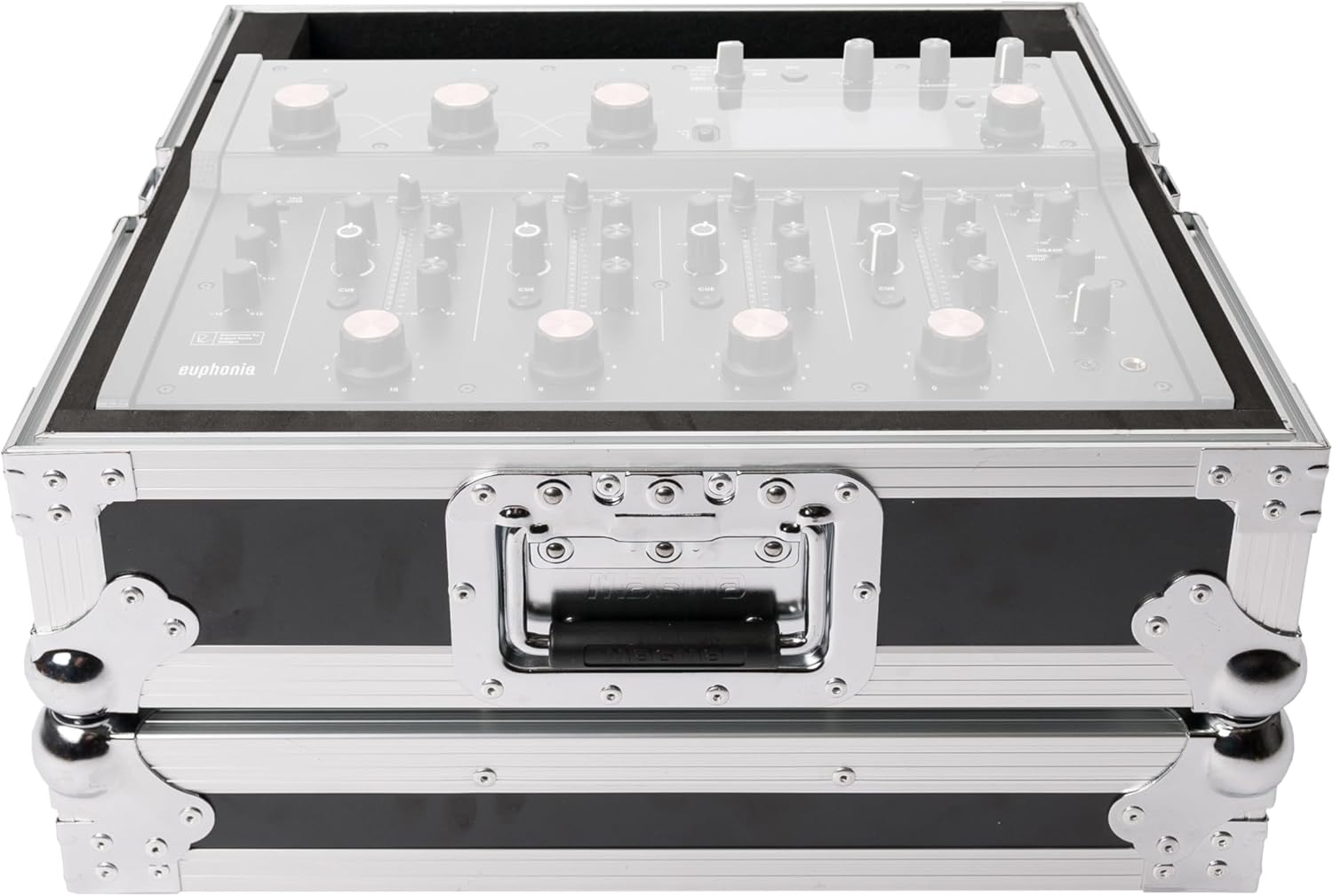 Magma Mixer Case Euphonia, Silver Chrome, 19.7″ x 18.9″ x 8.3″, Mixer Case