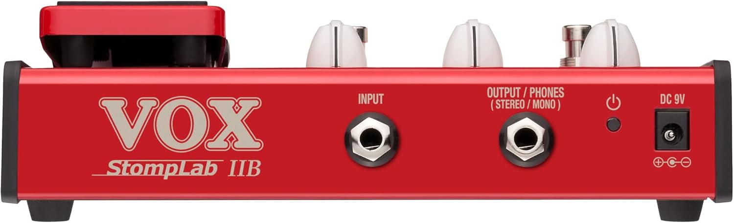 VOX StompLab 2B Multi-Effects Modeling Pedal with Expression for Bass Guitar