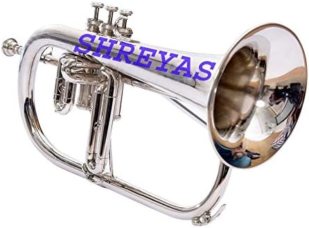 Shreyas Flugel Horn 3 Valve, Bb (NICKEL SILVER) FLUGLEHORN