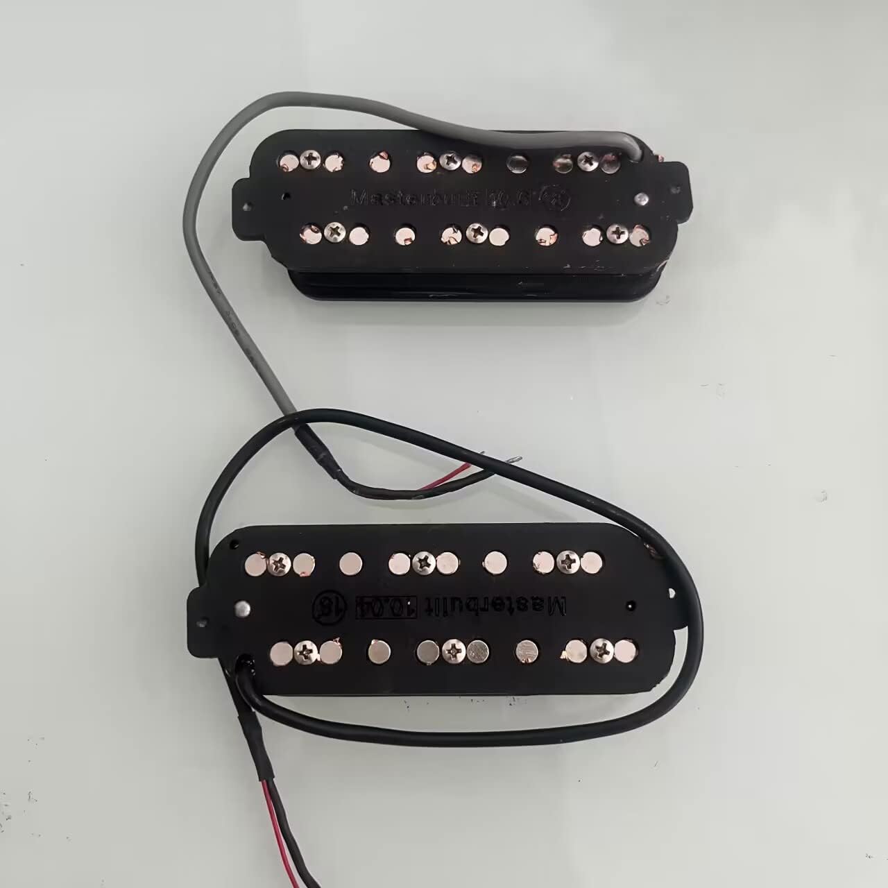 8 String Fanned Guitar Pickups Humbucker Alnico V Magnet Pickups German 99.8% Nickel-plated Copper Wire Fit for 8 String Electric Guitar