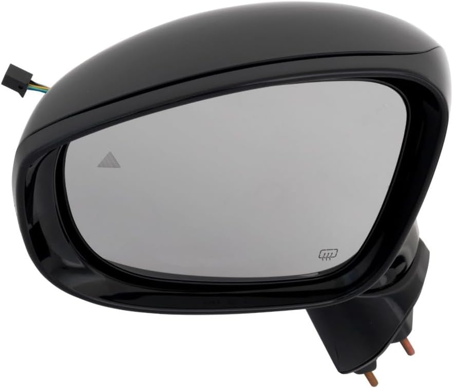 KarParts360 For Chrysler Pacifica 2020 2021 2022 Door Mirror Driver Side Power Heated Paintable Power Folding w/Signal Light/Memory/Puddle Light/Blind Spot Detection In Glass | CH1320519 | 6WZ17AXRAA