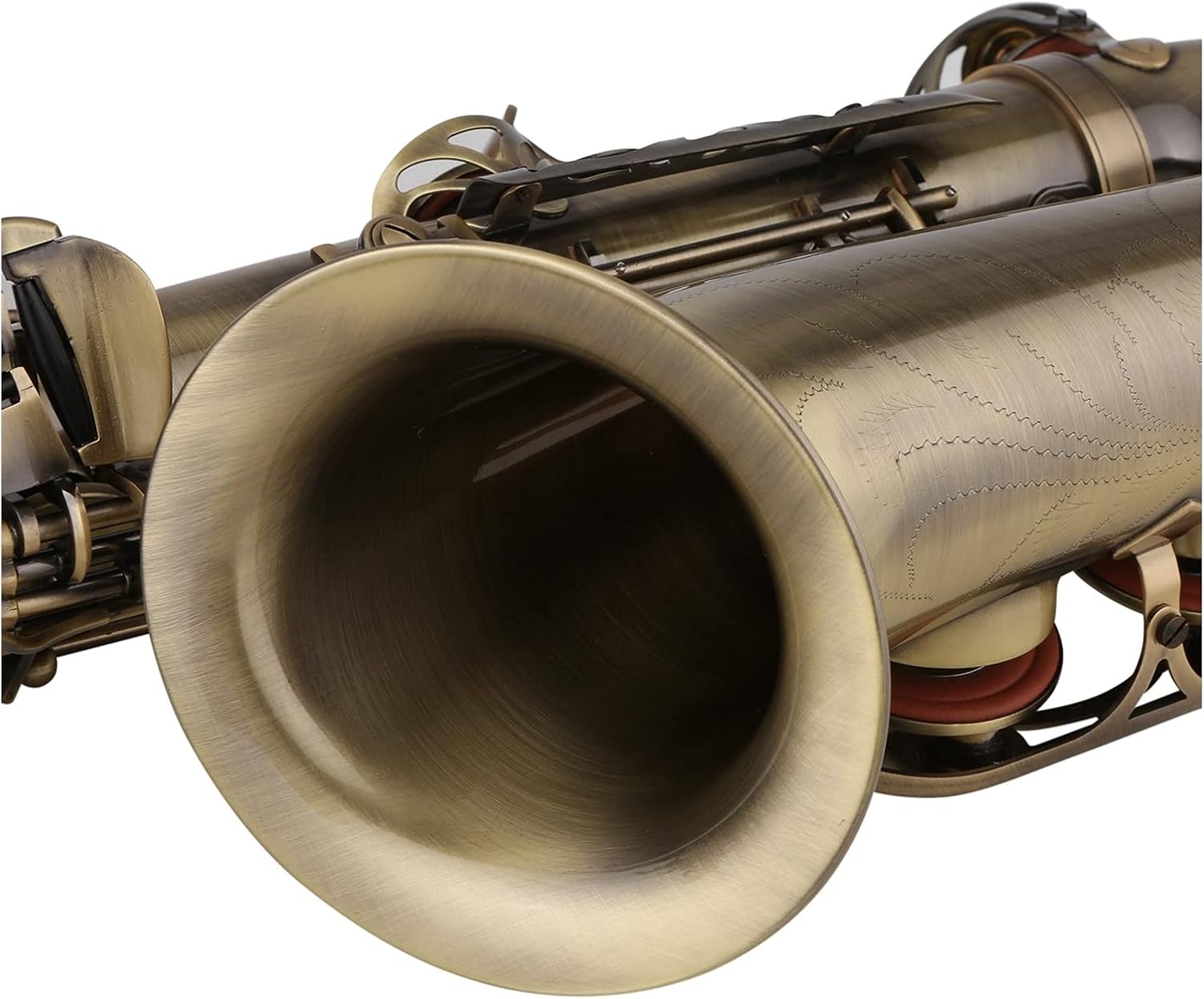 Sax Beginners Kit Vintage Style E Flat Alto Saxophone EB Copper Sax Music Instruments with Case Neck Straps Mouthpiece Accessories Wind Instrument