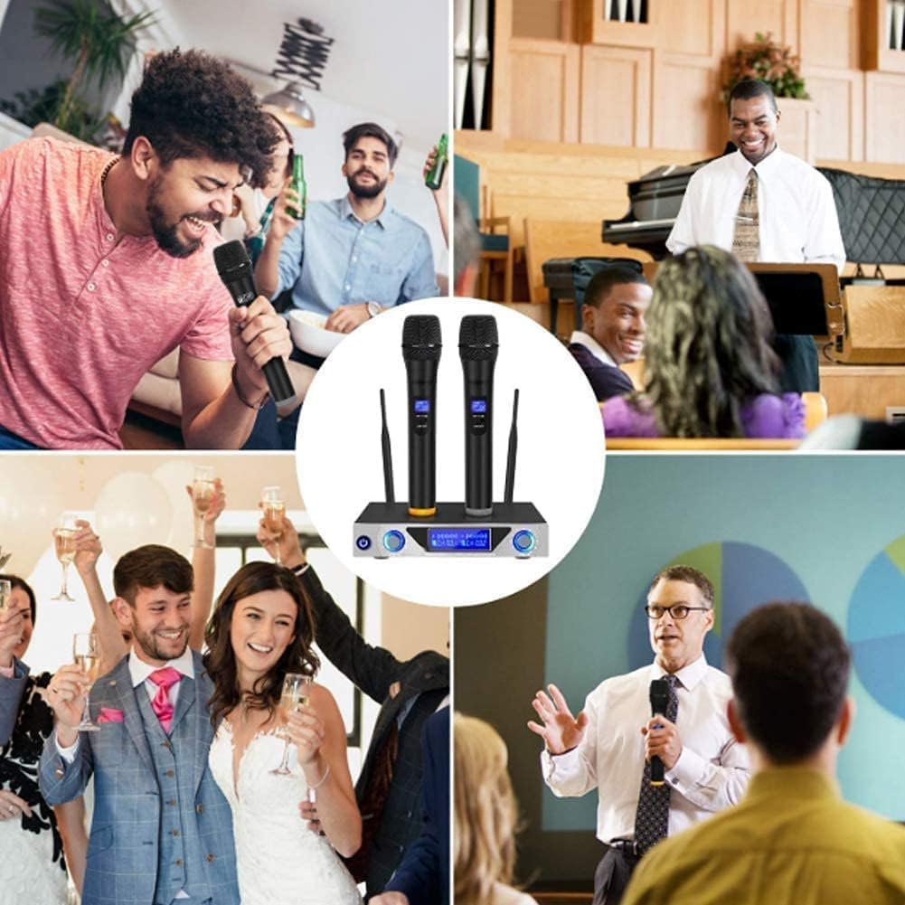 Wireless Microphone, Handheld Professional Microphone, Conference, Church, Presentation, Party