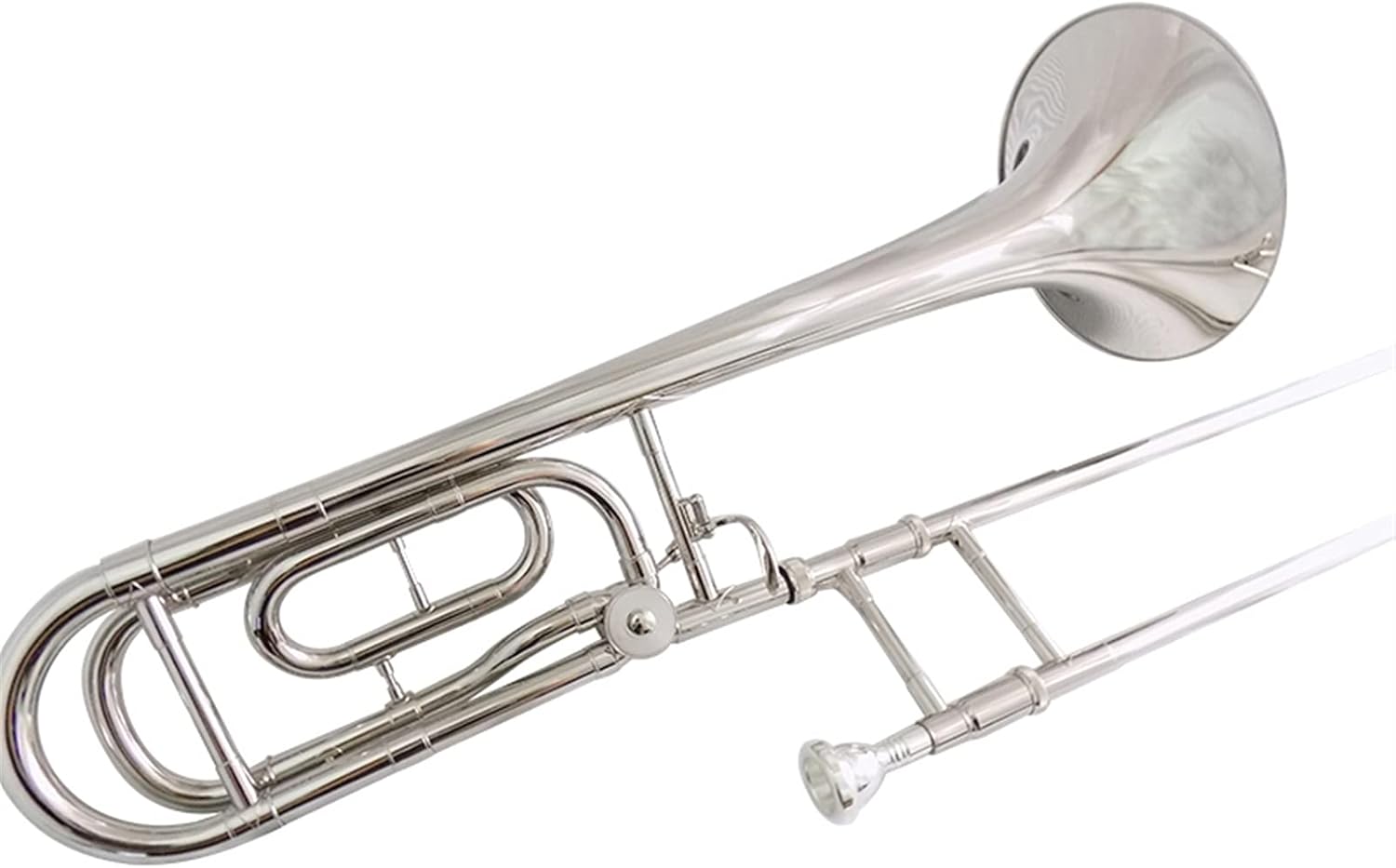 Standard Trombone Bb/F Tenor Trombone Trombone Instrument with Shell and Mouthpiece Valve Trombone