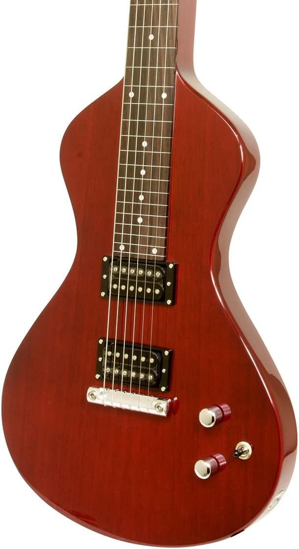 Asher Guitars Electro Hawaiian ® Junior Lap Steel Guitar - Trans Cherry with Gig Bag!