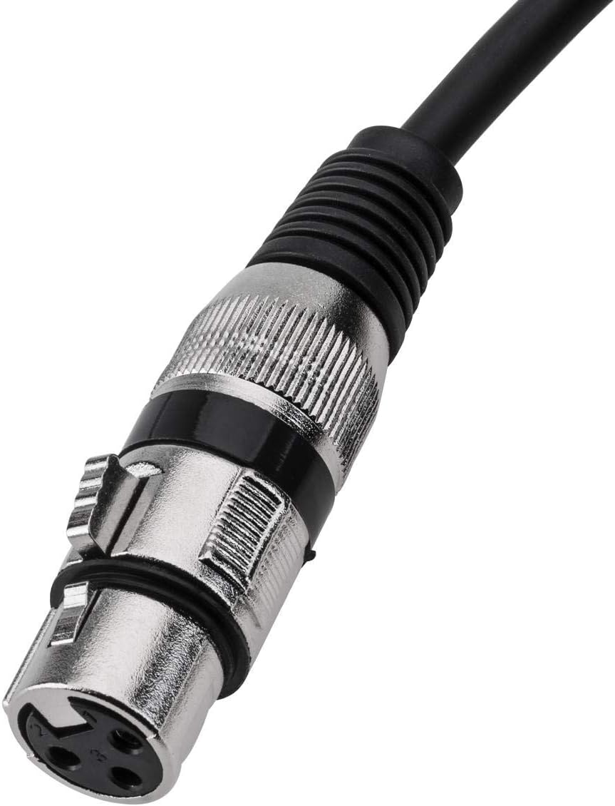 Zoom F6 Multi-Track Field Recorder Bundle with Zoom F6 Multi-Track Field Recorder, Value Series XLR M to F Professional Microphone Cable - 25'