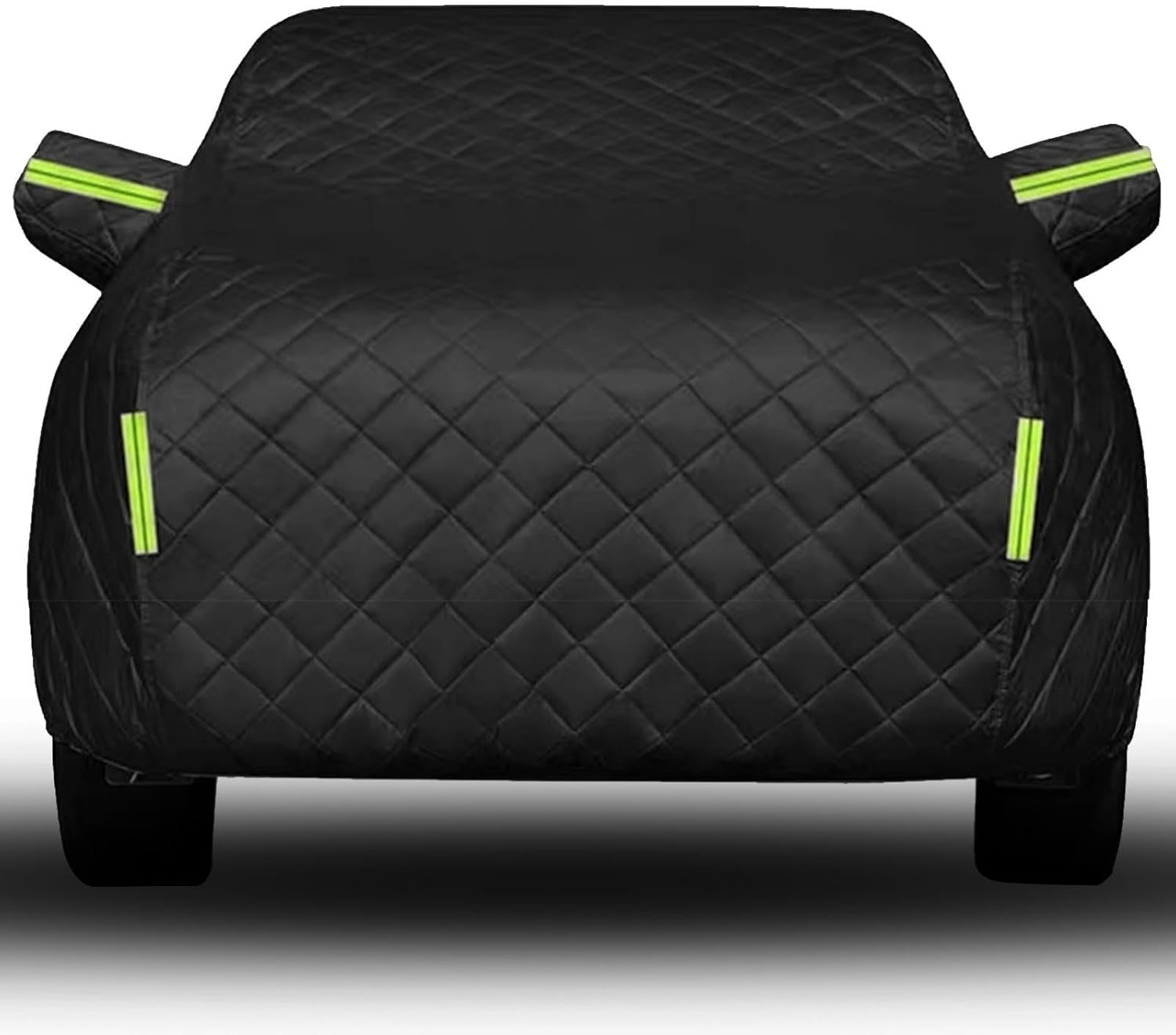 Hail Protector Car Cover Truck Compatible with GMC Sierra,6 Layers Thicken Hail Padded Car Cover(Black,Fit Truck Length 242-247 inch)