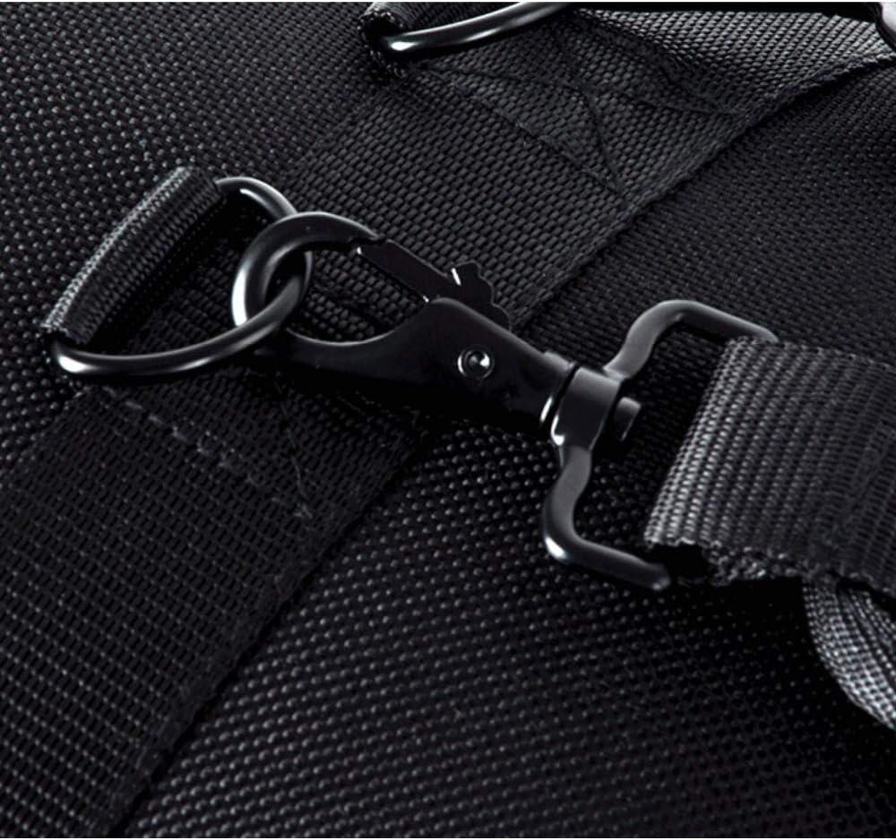 JC Thick Oxford Cloth Waterproof Splash French Horn Bag Divided Body Horn Case Integrated Style French Horn Box Cover Backpack/Portable Horn Bag Brass Instrument Case (Integrated Style Black Horn Bag)