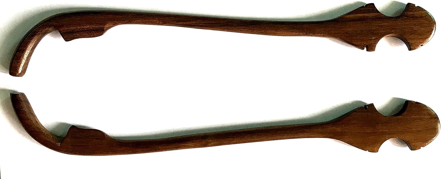 SANTOOR STICKS, 1 PAIR, ROSEWOOD