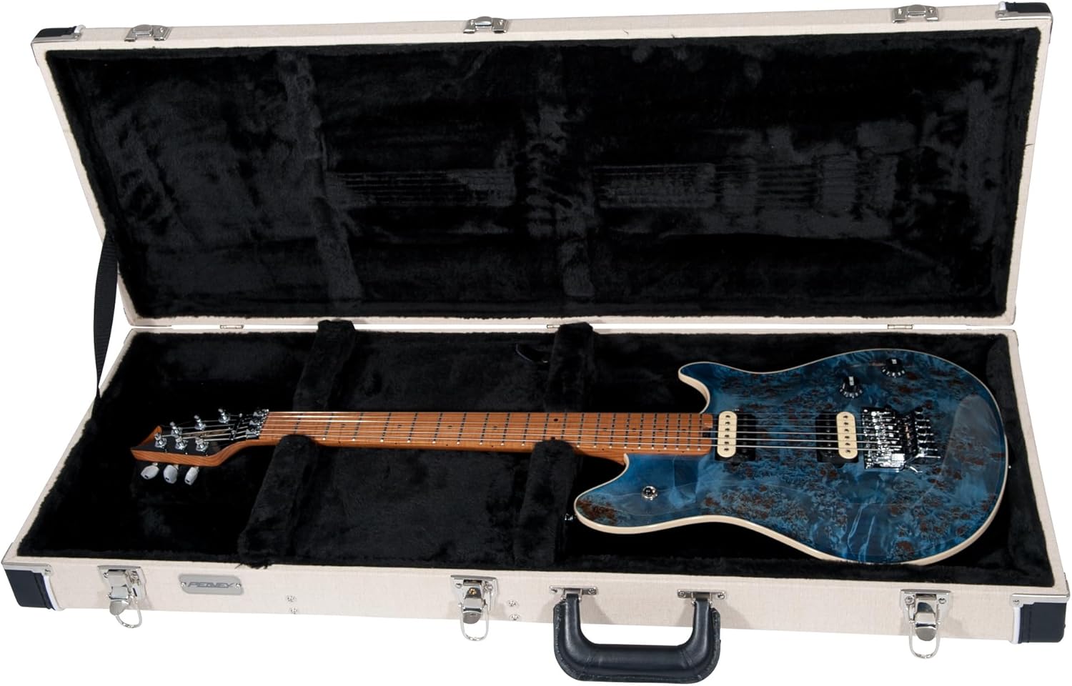 Peavey HP 2 Poplar Burl RM Tranparent Blue Electric Guitar