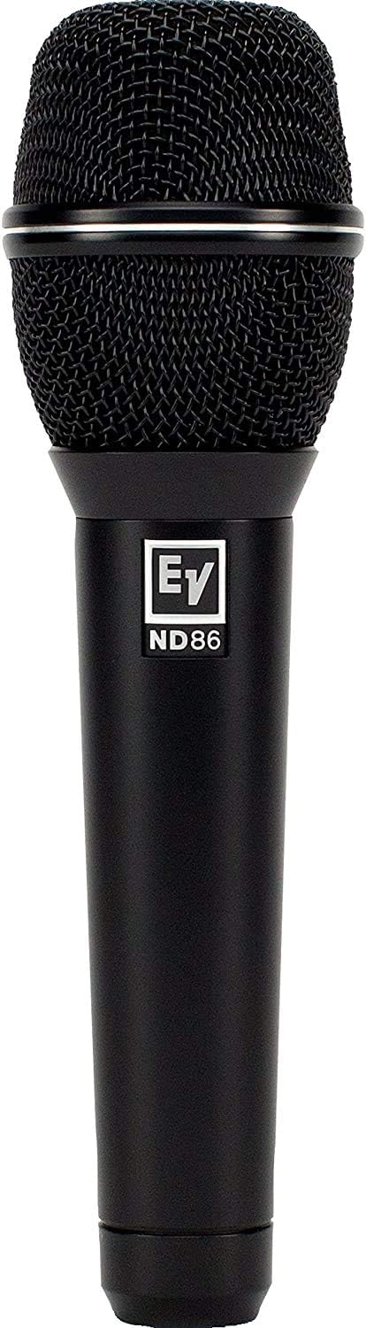 Electro-Voice ND86 Dynamic Supercardioid Vocal Microphone, Black