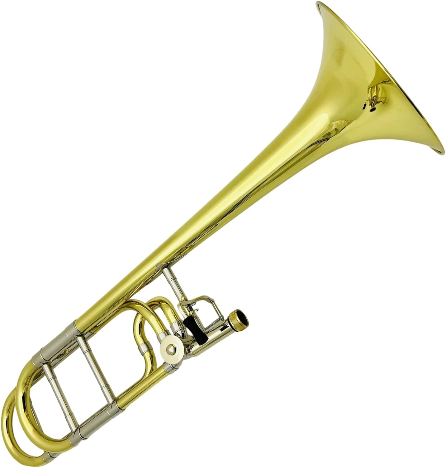 Adult Trombone Instrument Trombone Bb/f Brass Plated Instrument With Case Accessories