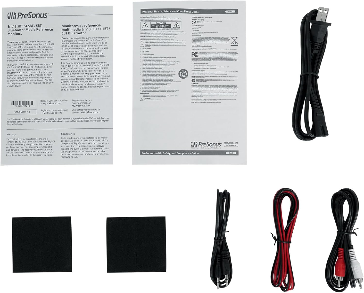 Audiosavings Bundle: Pair Presonus Eris 3.5BT 2nd Gen 3.5