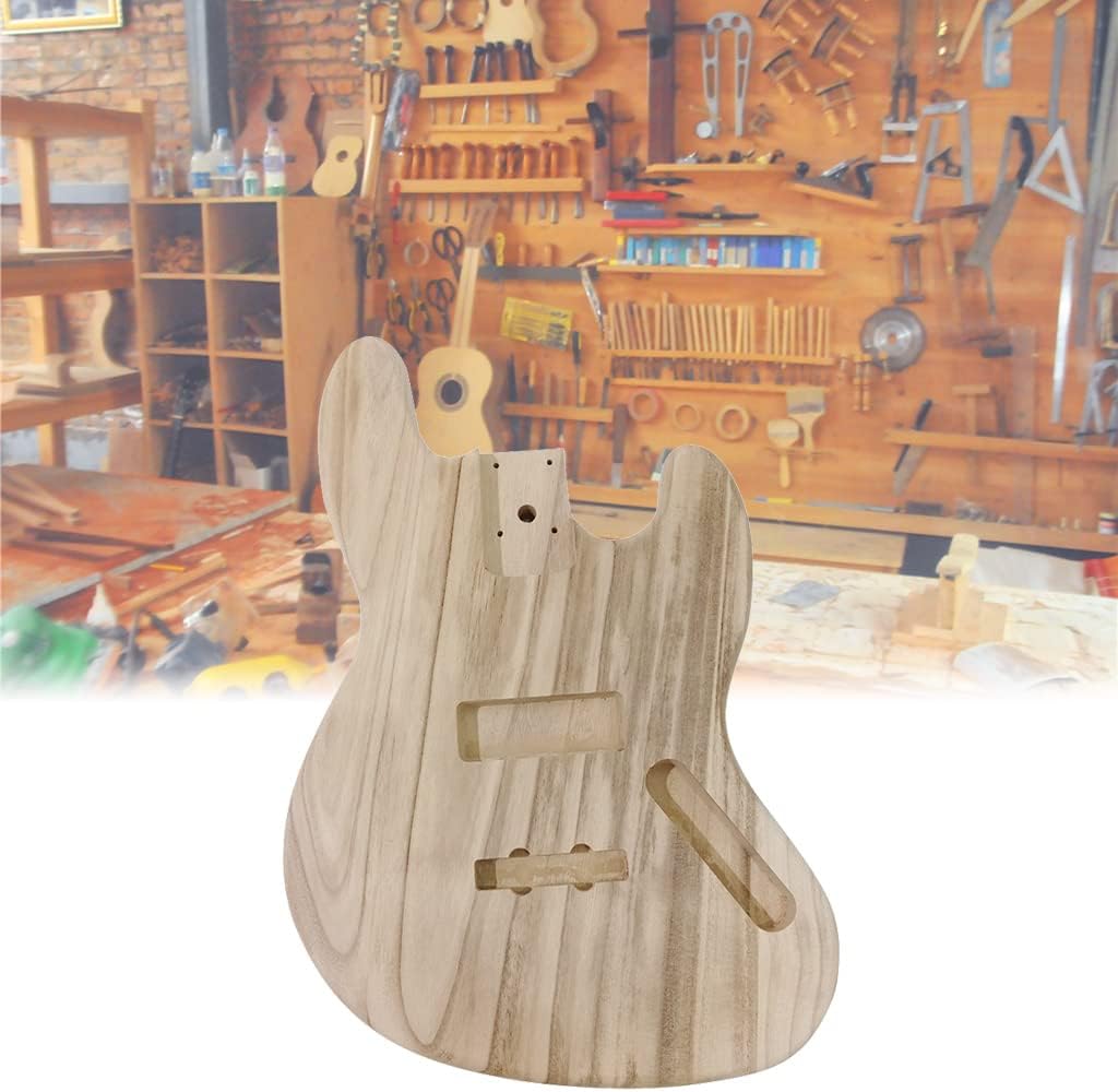 Unfinished Electric Bass Guitar Body forJB Electric Guitar Great