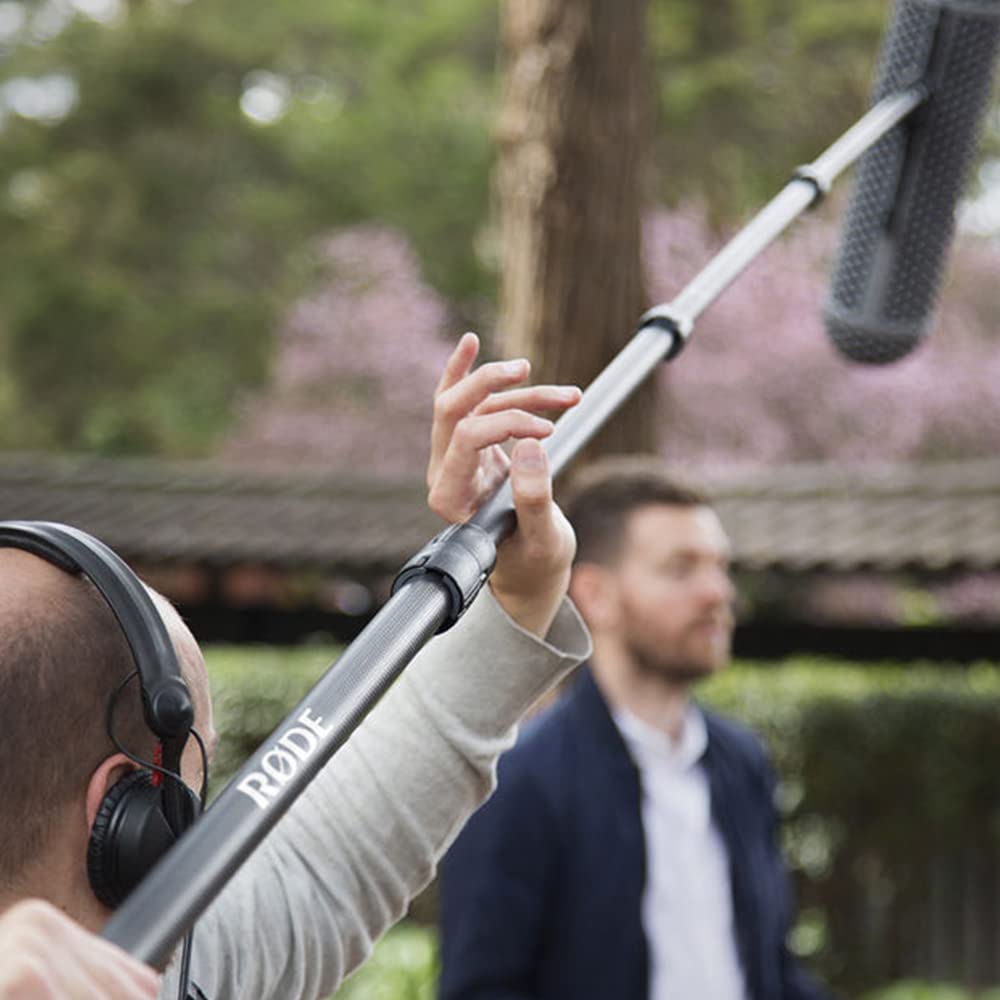 Rode NTG3B Moisture-Resistant Shotgun Microphone Bundle Boompole Pro (9.8')