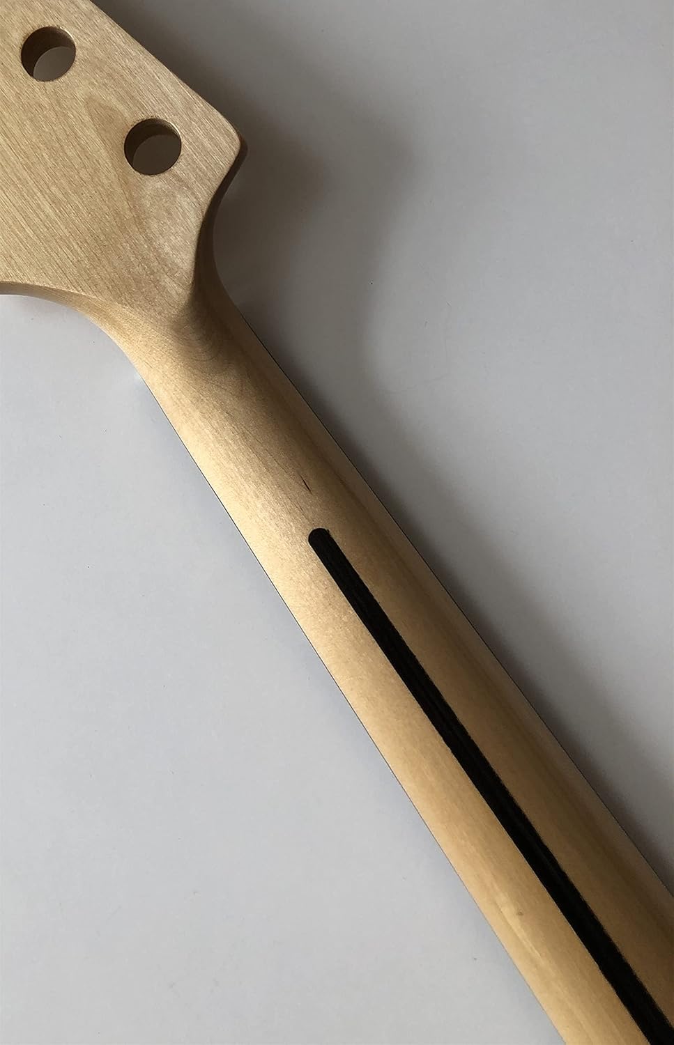 4 String Electric guitar bass neck 20fret 34inch Maple Fingerboard Block Inlay Nut 38 mm.Gloss