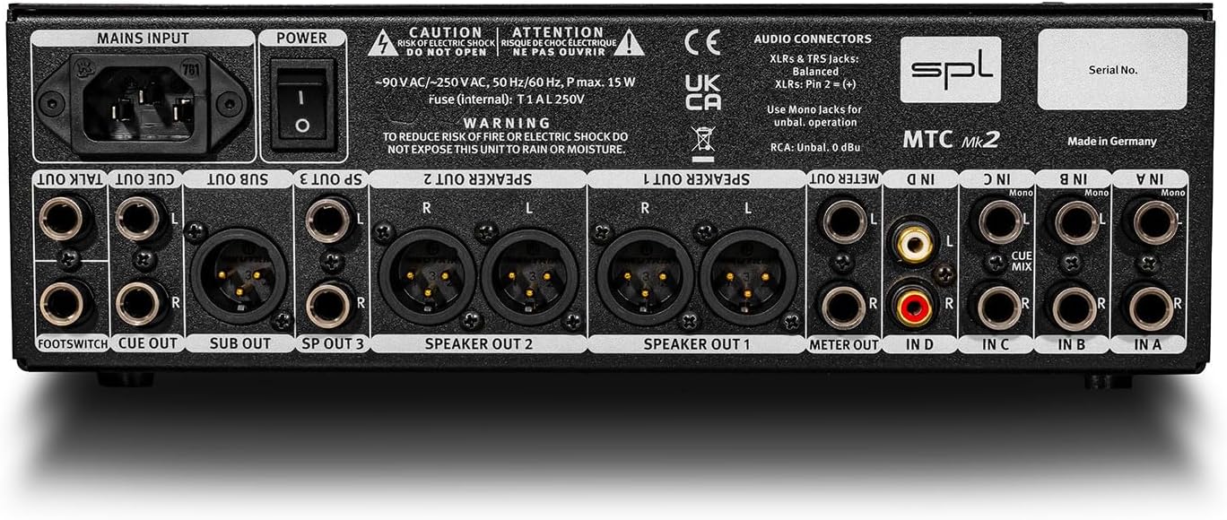 SPL MTC Mk2 Monitor and Talkback Controller