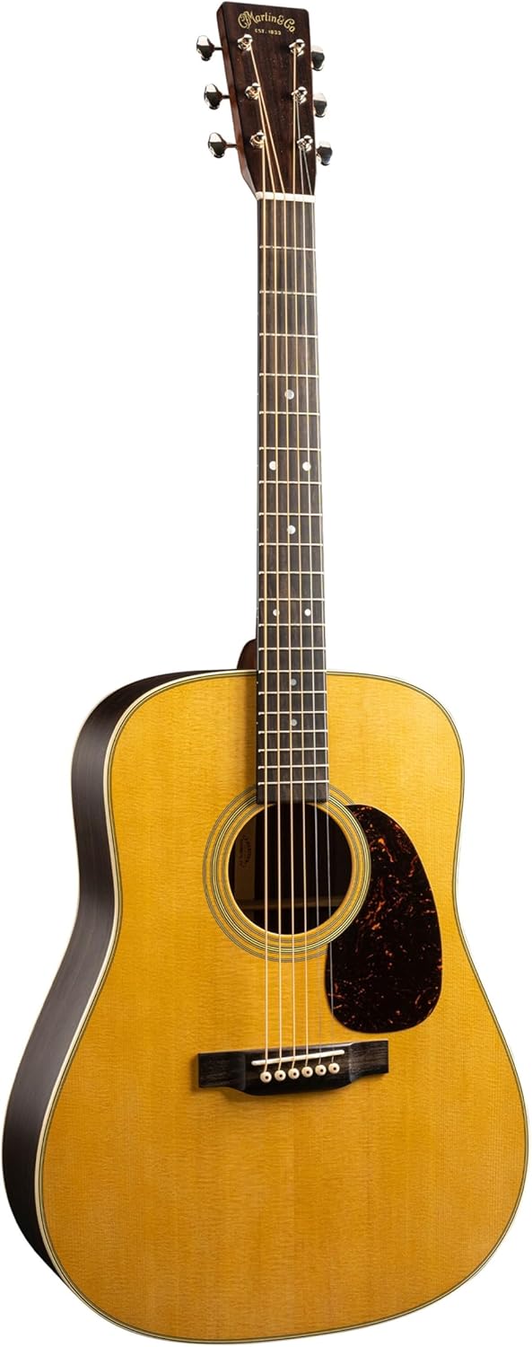 Natural Satin Martin D-28 w/case