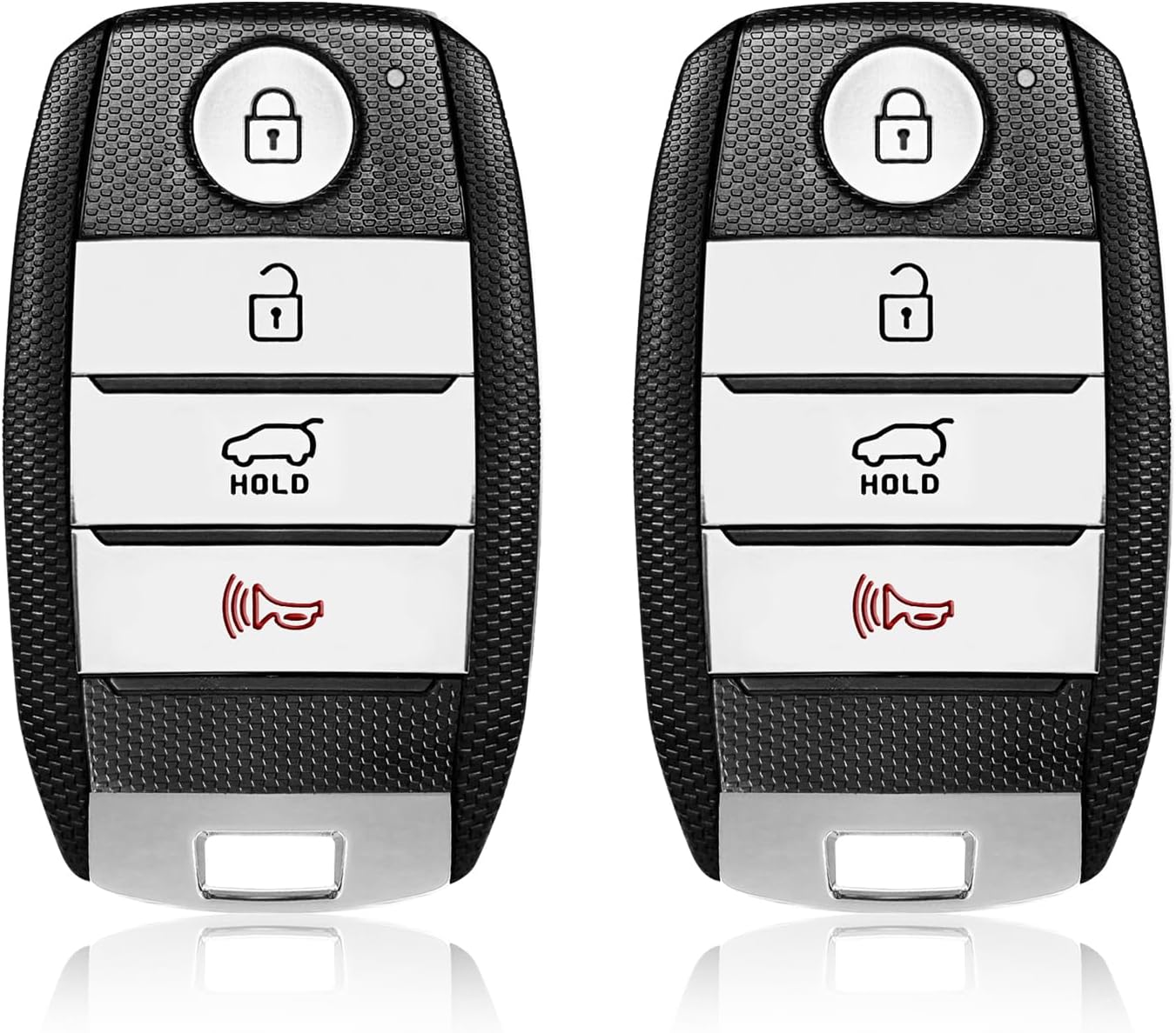 Car Key Fob Remote Keyless Entry Control TQ8-FOB-4F06 433.92MHz 4 Button Replacement for 2019 2020 Kia Sorento -2 Pack