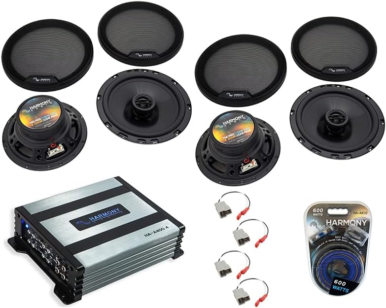 Harmony Audio HA-65 Compatible with Subaru Impreza WRX 2002-2005 Car Stereo Rhythm Series 6.5