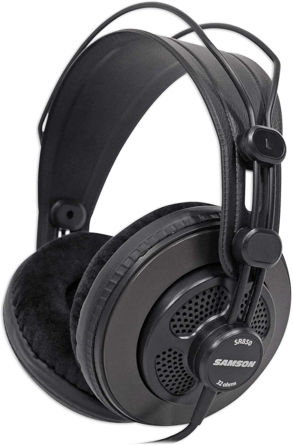 Soundcraft Notepad-12FX 12-Channel Mixer w/ 4x4 USB Interface with Lexicon Effects Bundle with Samson SR850 Professional Semi-open Studio Reference Monitoring Headphones