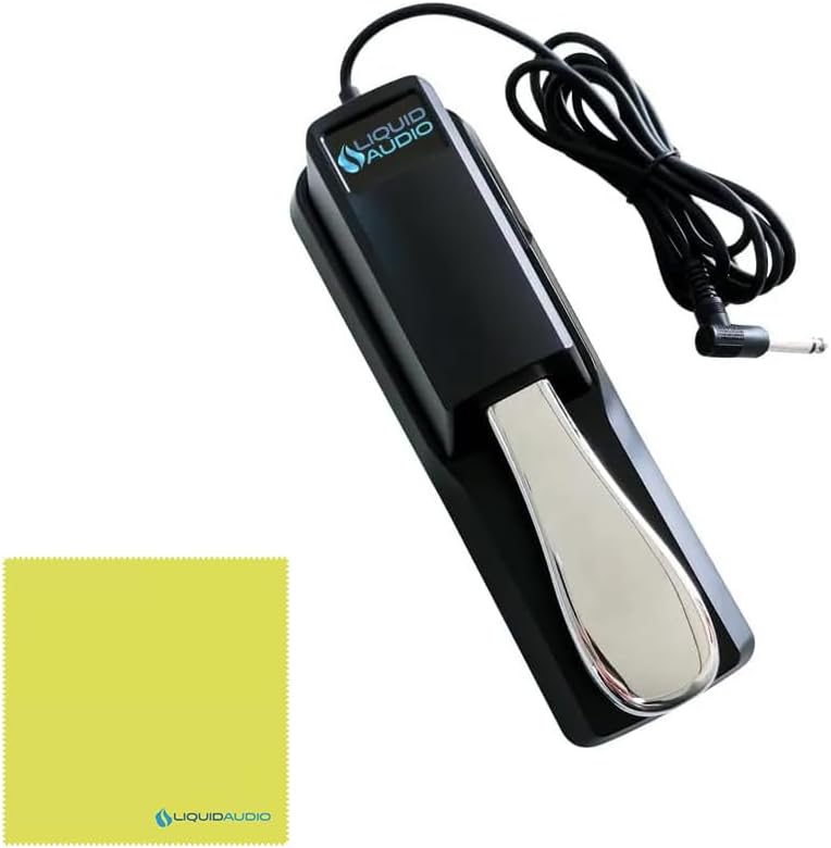 Roland FP-60X Digital Piano Black Bundle with Sustain Pedal & Polishing Cloth – Portable 88-Key Piano with SuperNATURAL Sound Engine, Bluetooth Connectivity & Built-In Stereo Speakers