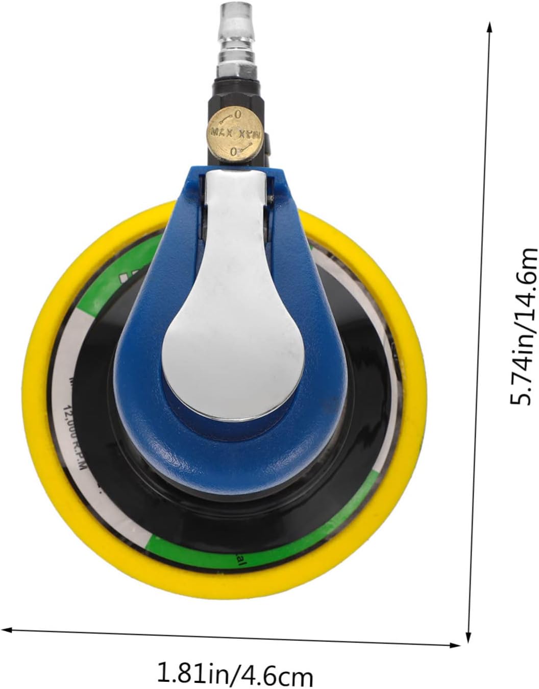 2sets Pneumatic Grinding Machine Lightweight Handheld Polishing Tool for Efficient Sanding and Grinding Dust Extraction