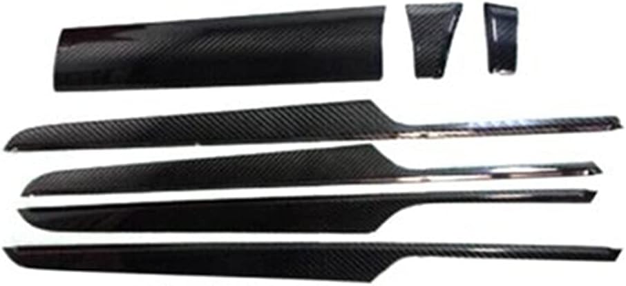 Interior Decoration Accessories for P-orsche for Macan 2014-2016 7PCS Carbon Fiber Car Interior Decorative Trim Cover Moulding Trim Sticker (Size : LHD)