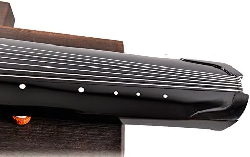 OrientalMusicSanctuary Lacquered Aged Paulownia Guqin - 7-string Chinese Zither (Zhongni Style)
