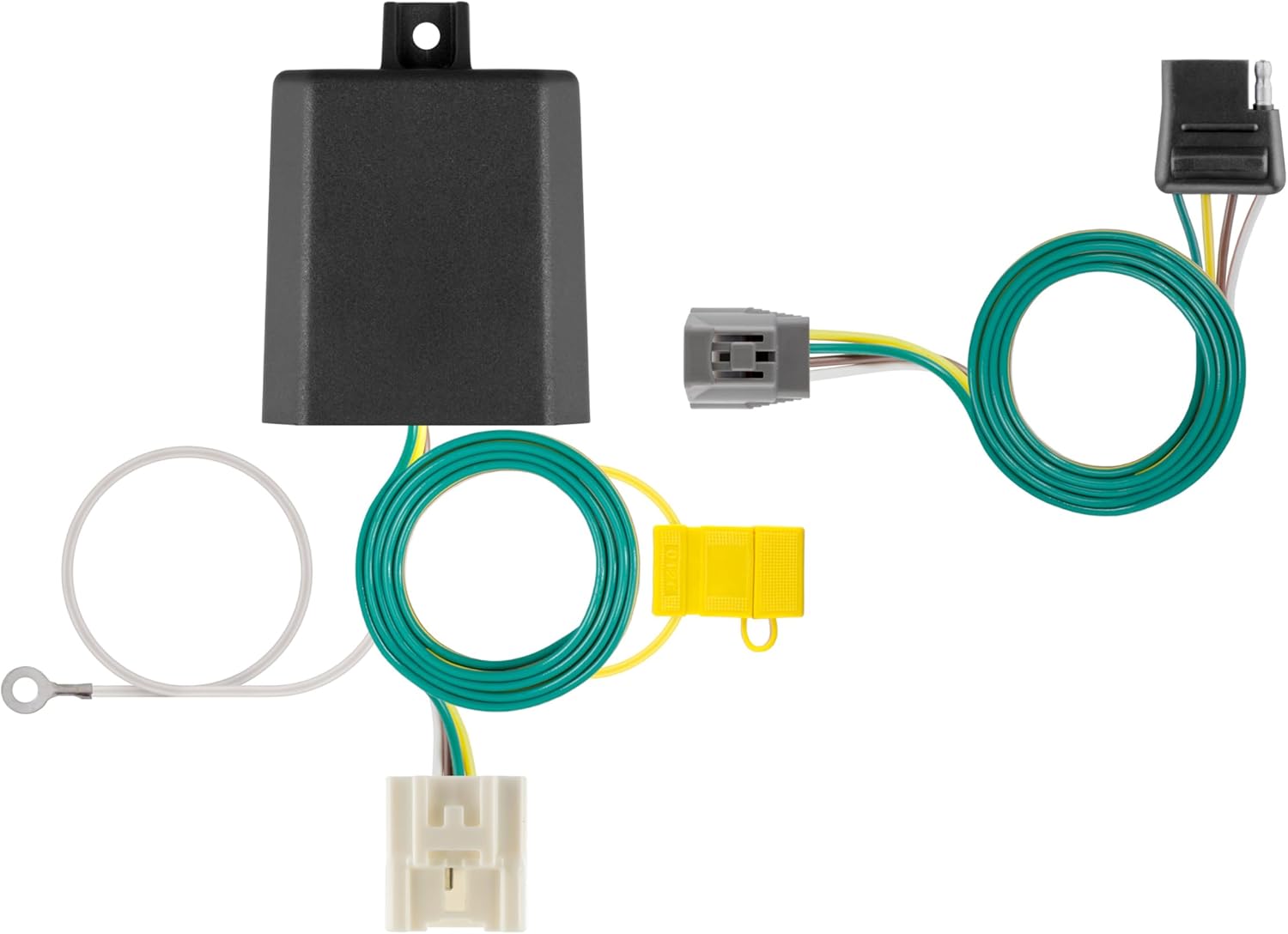 CURT 56524 Vehicle-Side Custom 4-Pin Trailer Wiring Harness, Fits Select Toyota Highlander, Grand Highlander, Lexus TX350, TX550h, TX55h+