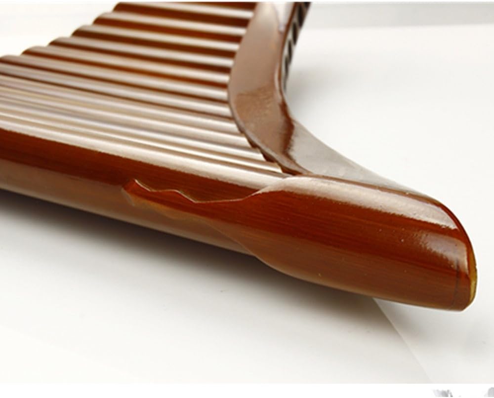 Chinese G Key Pan Flute 22 Pipes Chinese Traditional Musical Instrument Pan Pipes in Left Hand