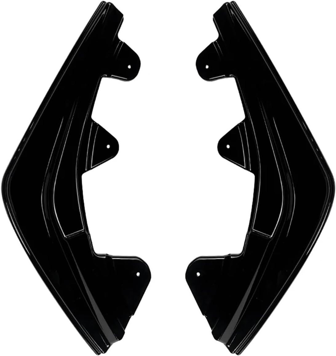 Compatible Compatible with BMW 1 Series F20 F21 LCI M Sport 2015-2019 Car Rear Bumper Corner Stickers Lower Tail Spoiler Exterior Guard Decoration Kit