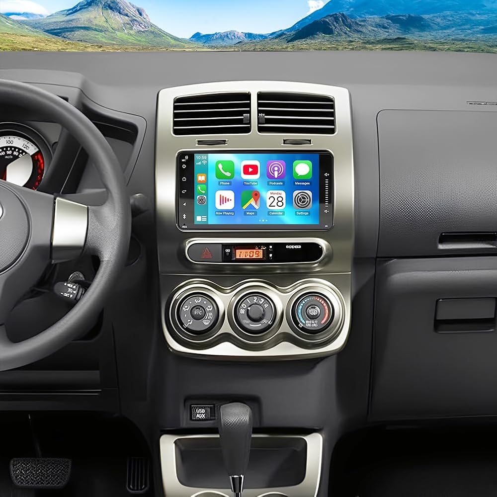 Android 14 Car Radio Stereo for Toyota Scion xD 2008-2014 with Wireless Carplay Android Auto 7