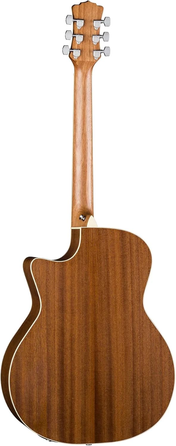 Luna Henna Oasis Select Spruce Acoustic/Electric Guitar, Open Pore Natural