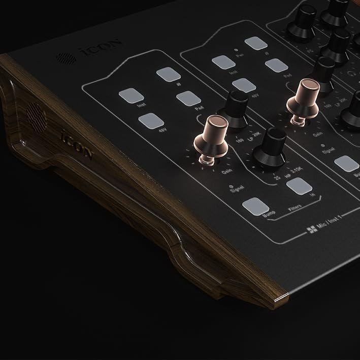 Icon Pro Audio Harrison 32Ci Analog MicPreamps with 12-channel USB C Audio Interface - Your Gateway to Legendary Sound