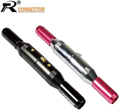 Davitu Electrical Equipments Supplies - 10 Sets 3 Pin XLR Connector XLR Male Plug+XLR Female Jack Socket Microphone Connector MIC Adapter Cable Termininal - (Color: Mixed Color)
