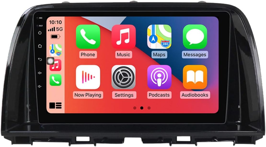 Fellostar Car Radio Stereo for Mazda CX-5 2012-2017 with Carplay & Android Auto 4-Core 2+32G Head Unit 9 Inch Touch Screen Bluetooth/GPS/SWC/AM/FM/5G