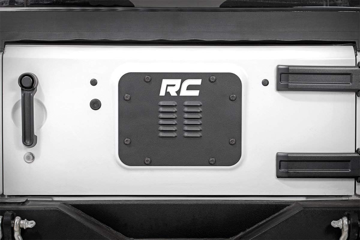 Rough Country Tailgate Vent Cover for 2007-2018 Jeep Wrangler JK - 10514