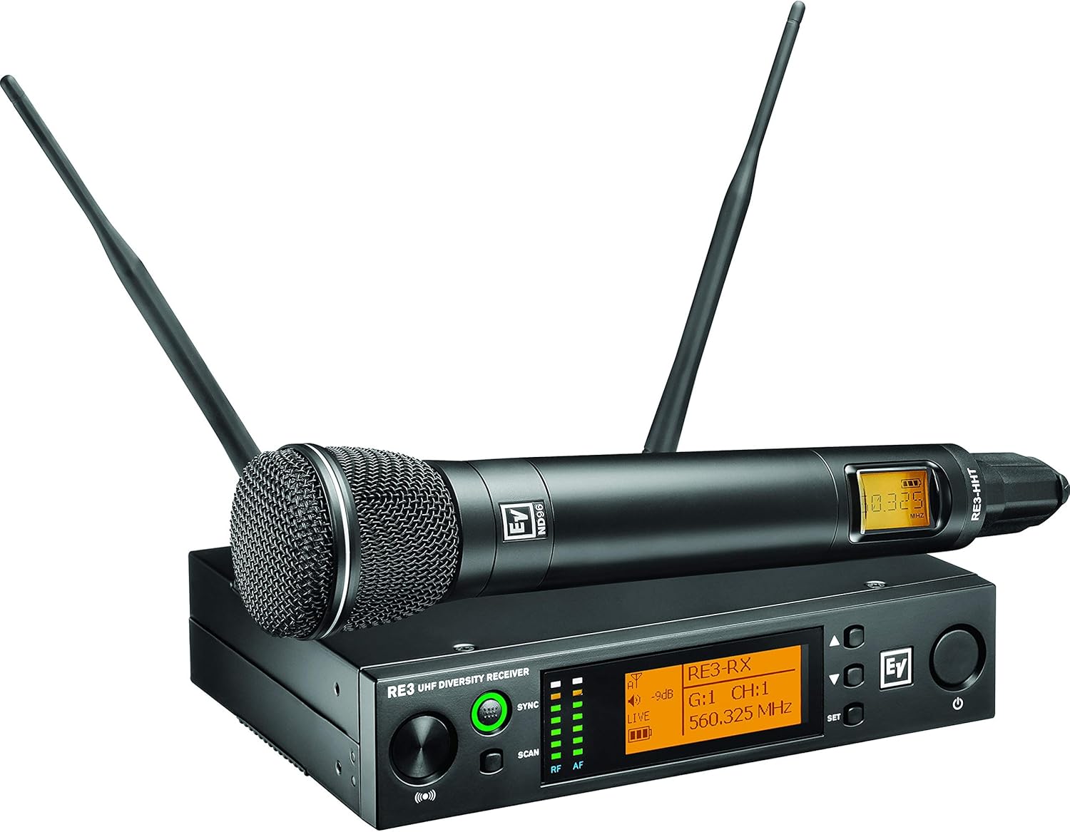Electro-Voice RE3-ND96 Wireless Handheld Microphone System - 5L Band