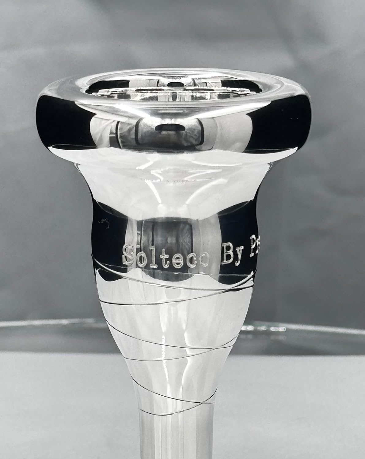 PRESTO TUBE NOZZLE - SOUSAPHONE SOLTECO, Silver