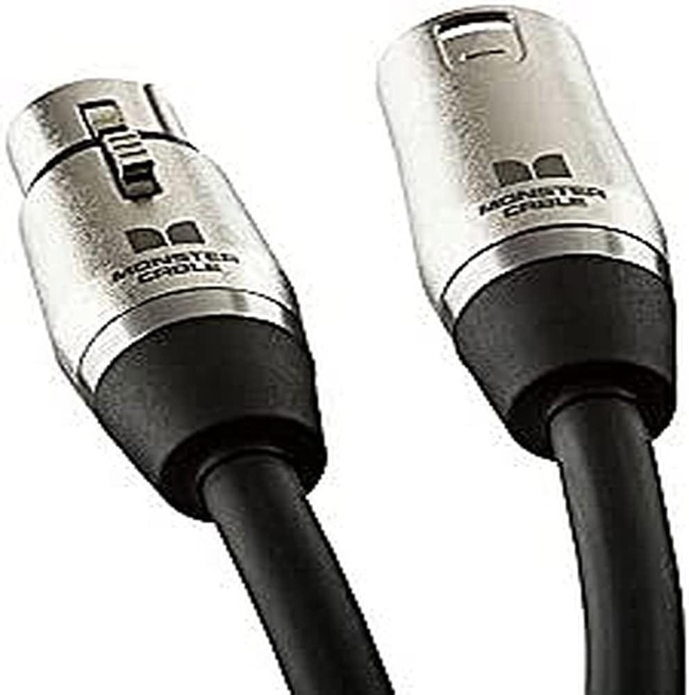 Monster Performer 600 Microphone Cable (20 feet / 6 Meters) - Gold Contact XLRs