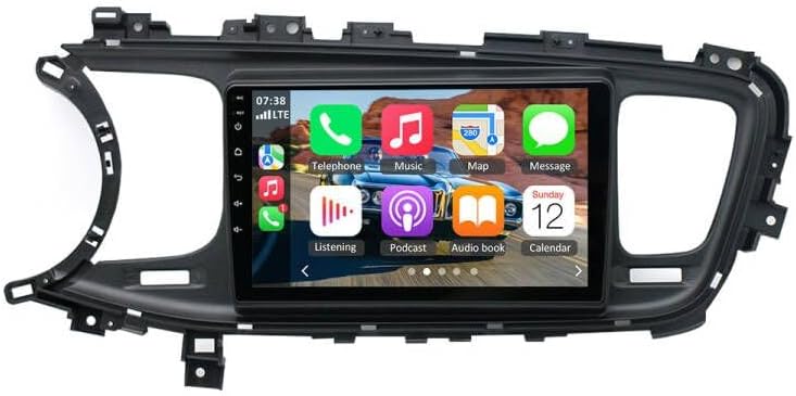 Double Din Car Stereo Compatible for Kia Optima K5 2011-2015 Android 13 9 Inch Touch Screen Car Audio Multimedia Receiver with GPS Radio Navigation Bluetooth Camera - 2G+32G