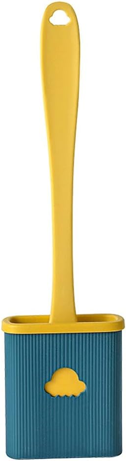 Toilet Brush Toilet Brush Holder, Toilet Bowl Brush Holder with Drawable Base, Non-Slip Handle and Quick Drying Holder for Bathroom Toilet Brush and Holder