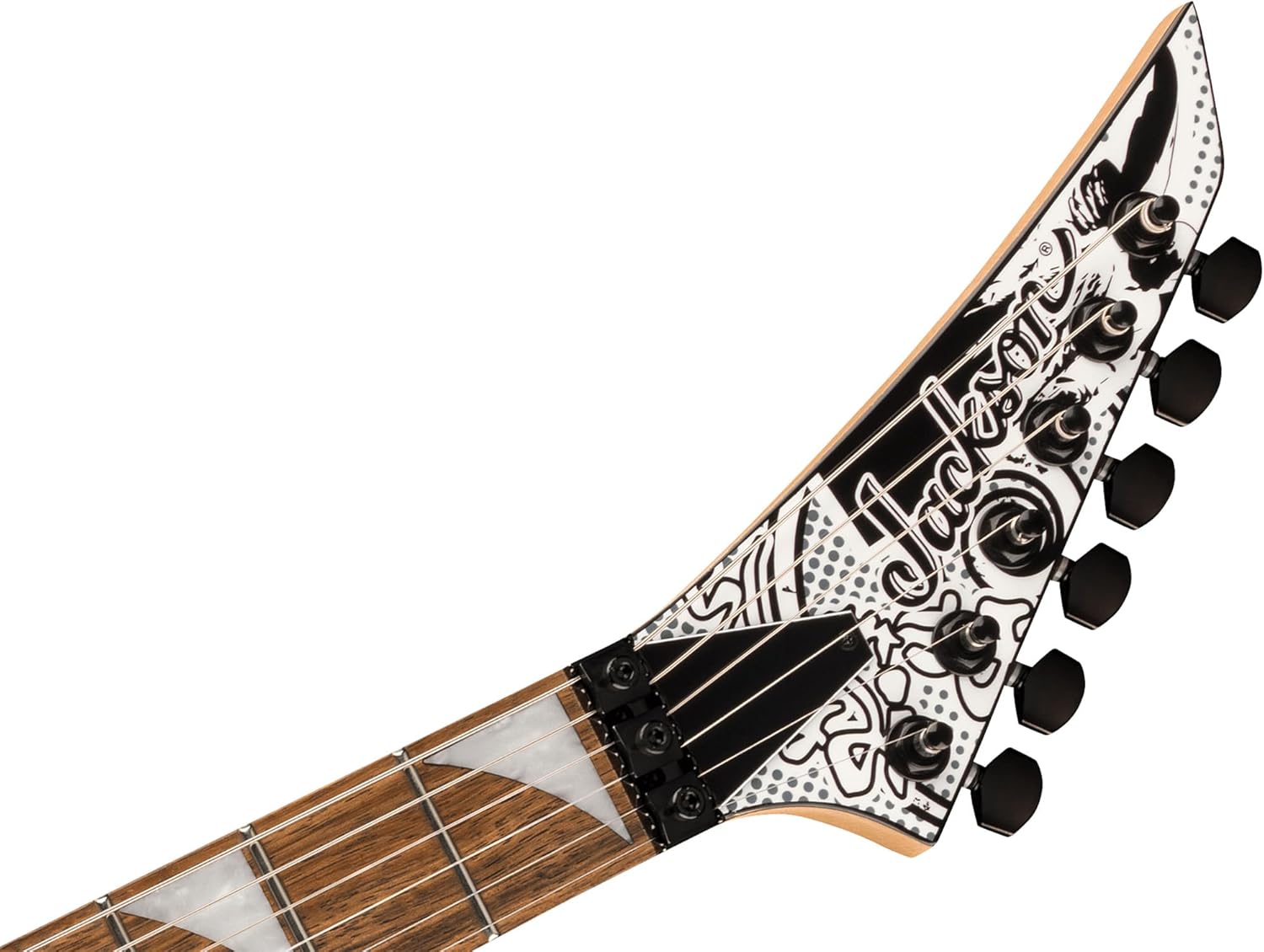 Jackson X Series DK1 H Skull Kaos Bundle with Cable, Tuner, Strap, Picks, and Austin Bazaar Guitar DVD