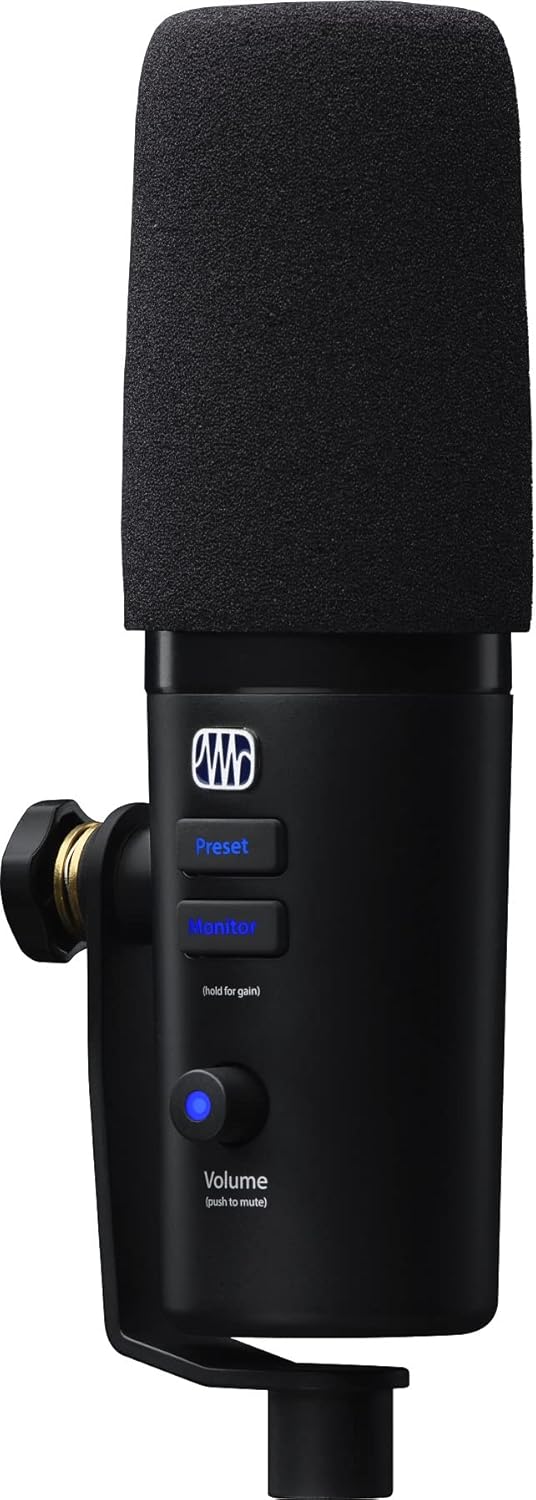 Audiosavings Bundle: Presonus Revelator Dynamic USB-C Microphone for Recording/Streaming/Podcasting Bundle with Rockville DMS40 40